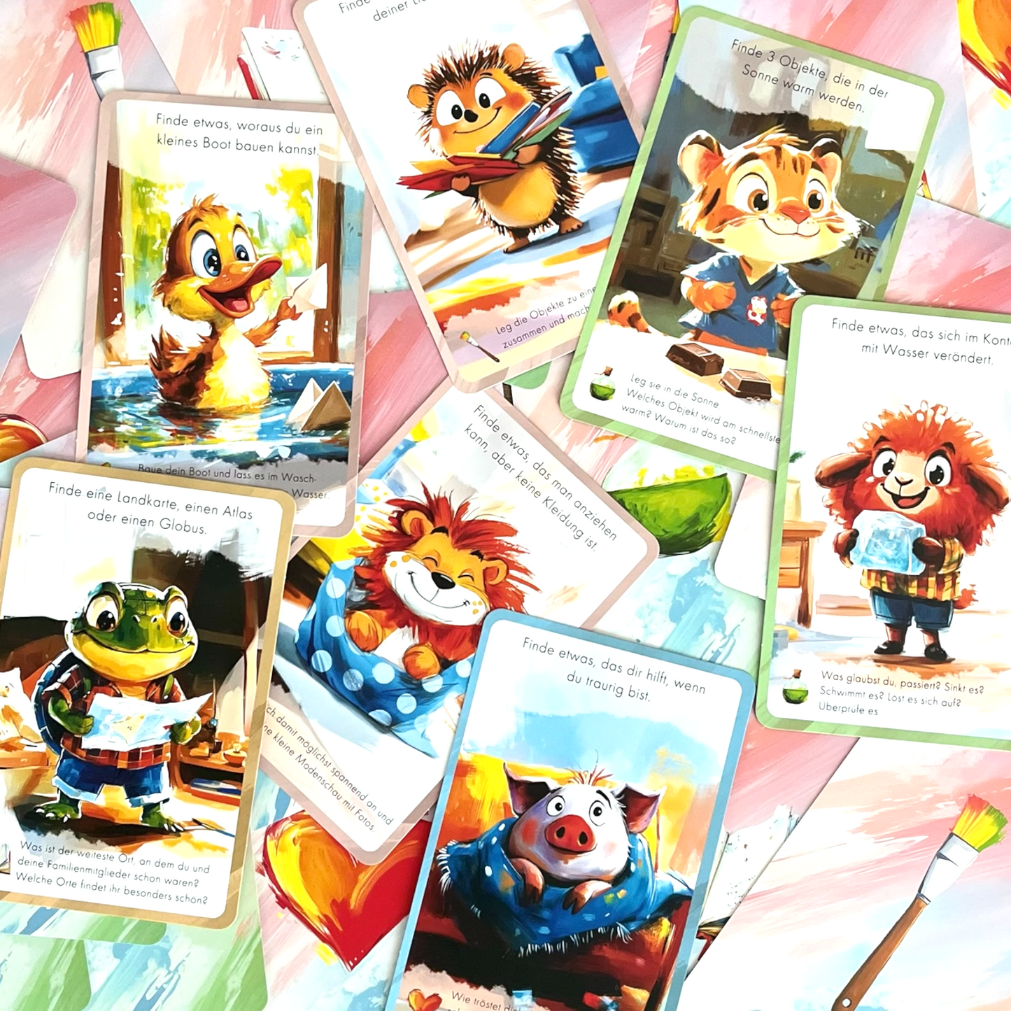 Entdeckerkarten - zu Hause