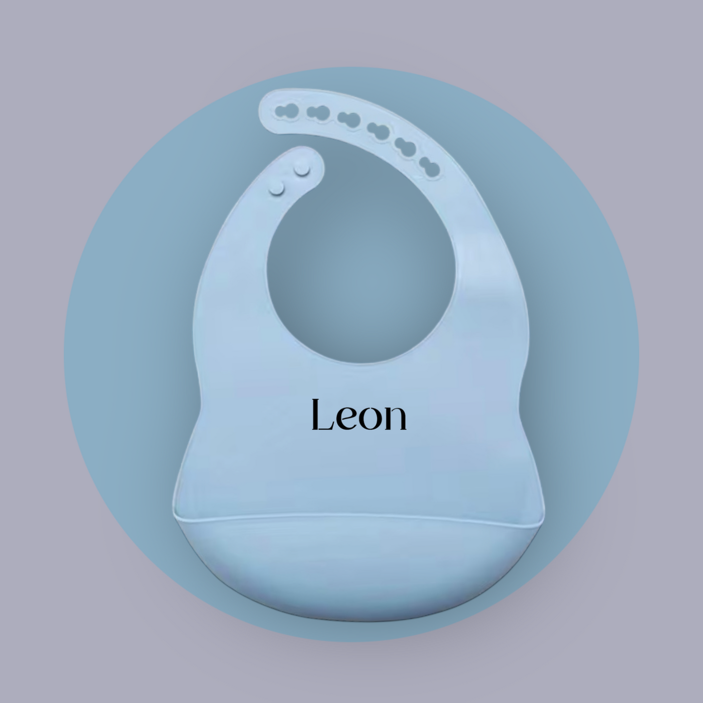 Auffanglätzchen - Puderblau