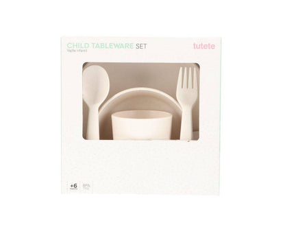 Children's Dinnerware Set in Ivory