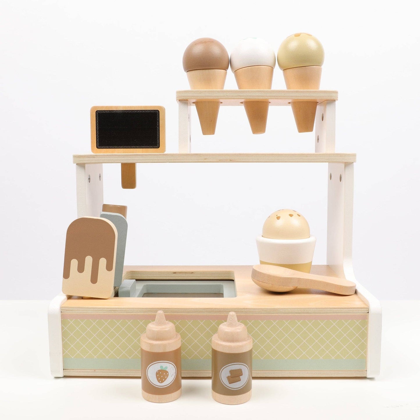 Montessori - Eiscreme Laden Set