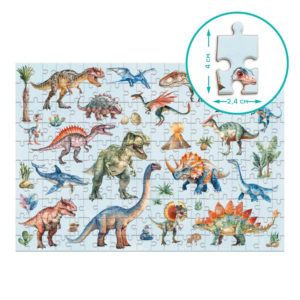 Montessori Dinopuzzle