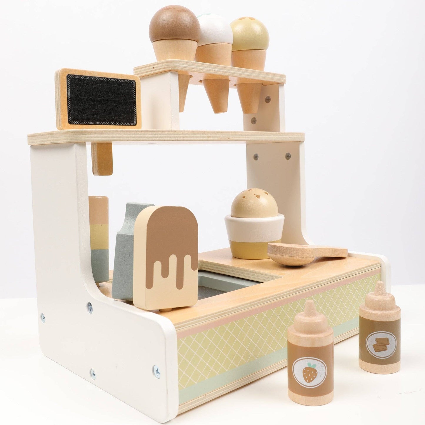 Montessori - Eiscreme Laden Set
