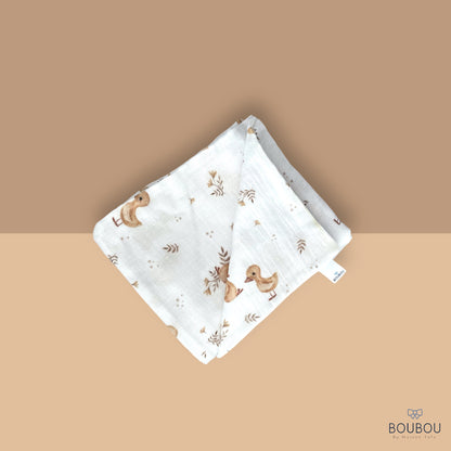 Großes Still- & Spucktuch "Little Duck"