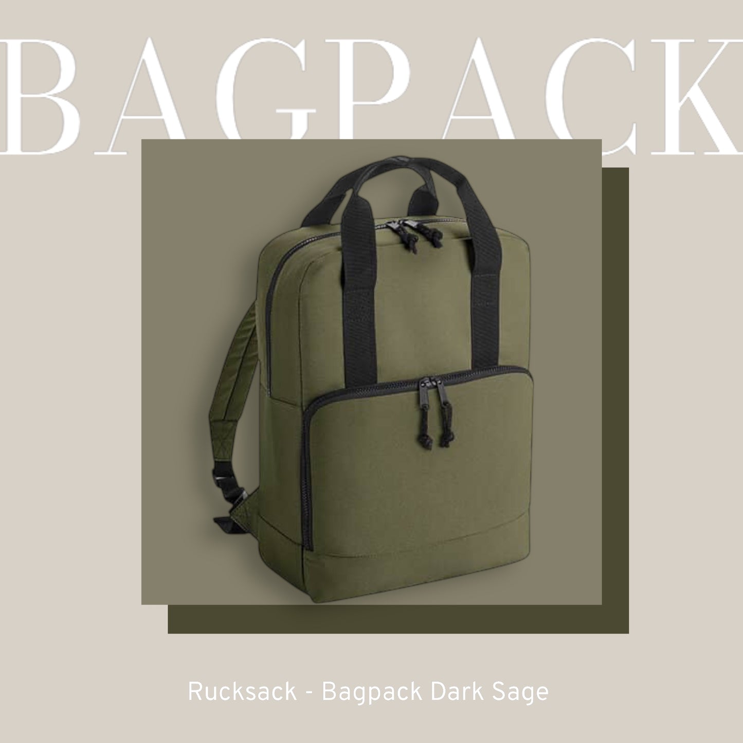 Rucksack BackPack - Green