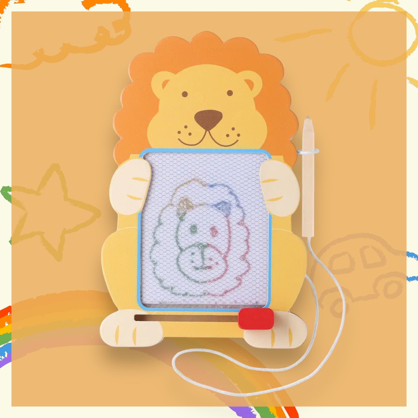 Zeichenbrett - Löwe