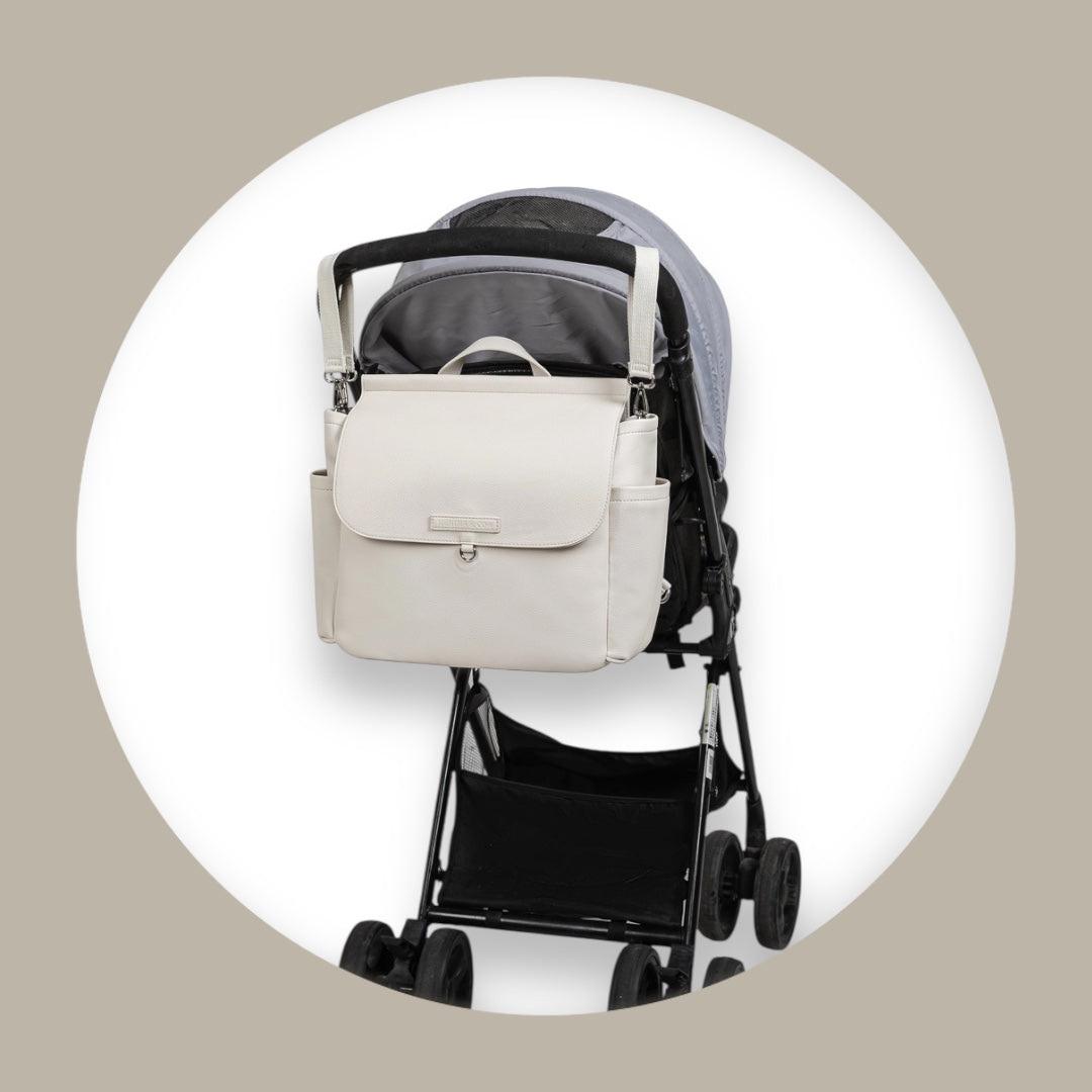 Wickeltaschenset - Beige