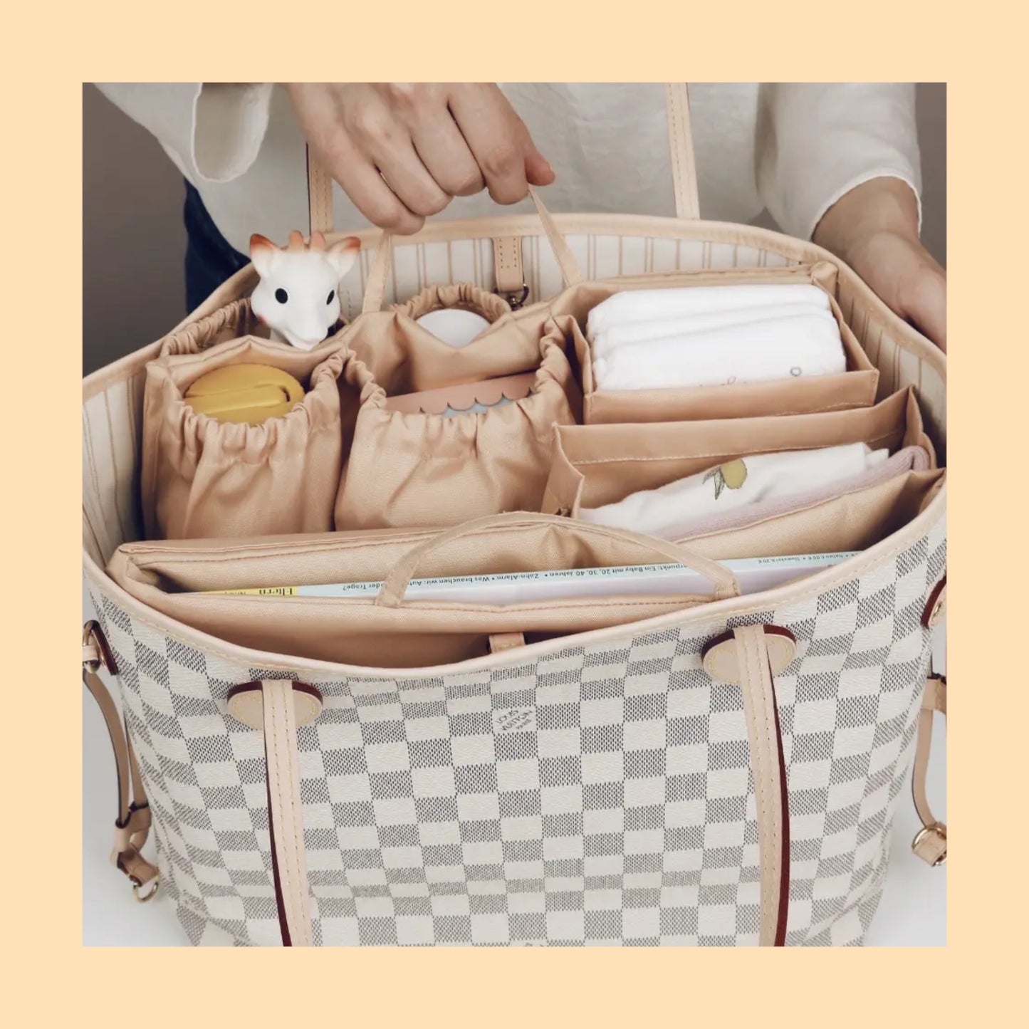 Wickeltaschen Einsatz - L