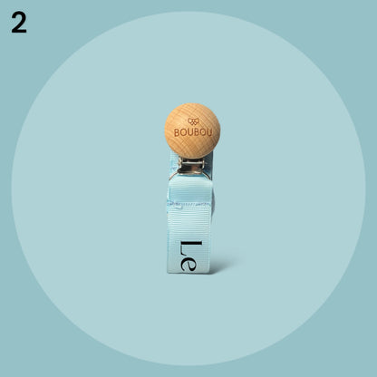 Schnullerkette - Hellblau