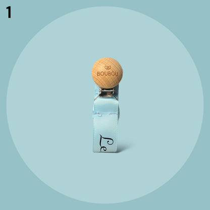 Schnullerkette - Hellblau