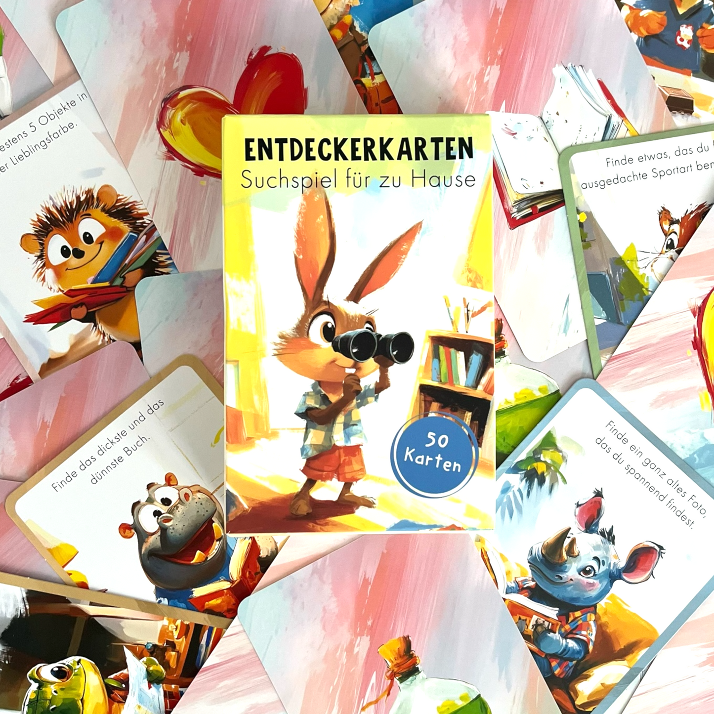 Entdeckerkarten - zu Hause