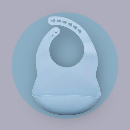 Auffanglätzchen - Puderblau