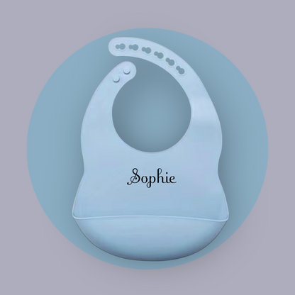 Auffanglätzchen - Puderblau