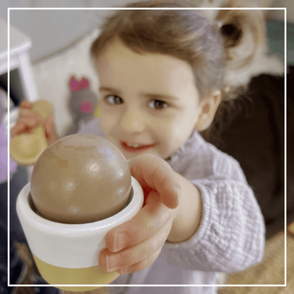 Montessori - Eiscreme Laden Set