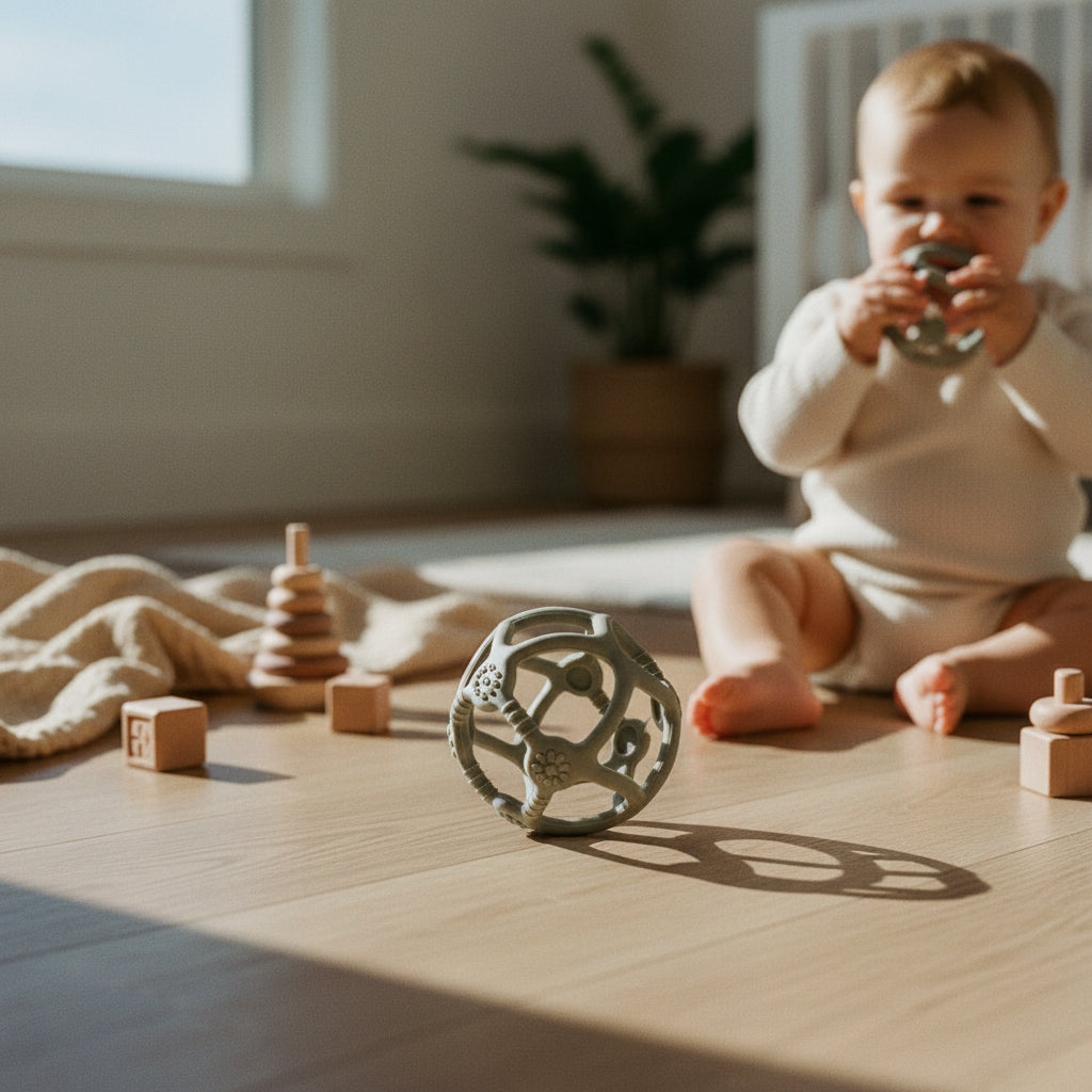 Greifball zum Zahnen - Olive